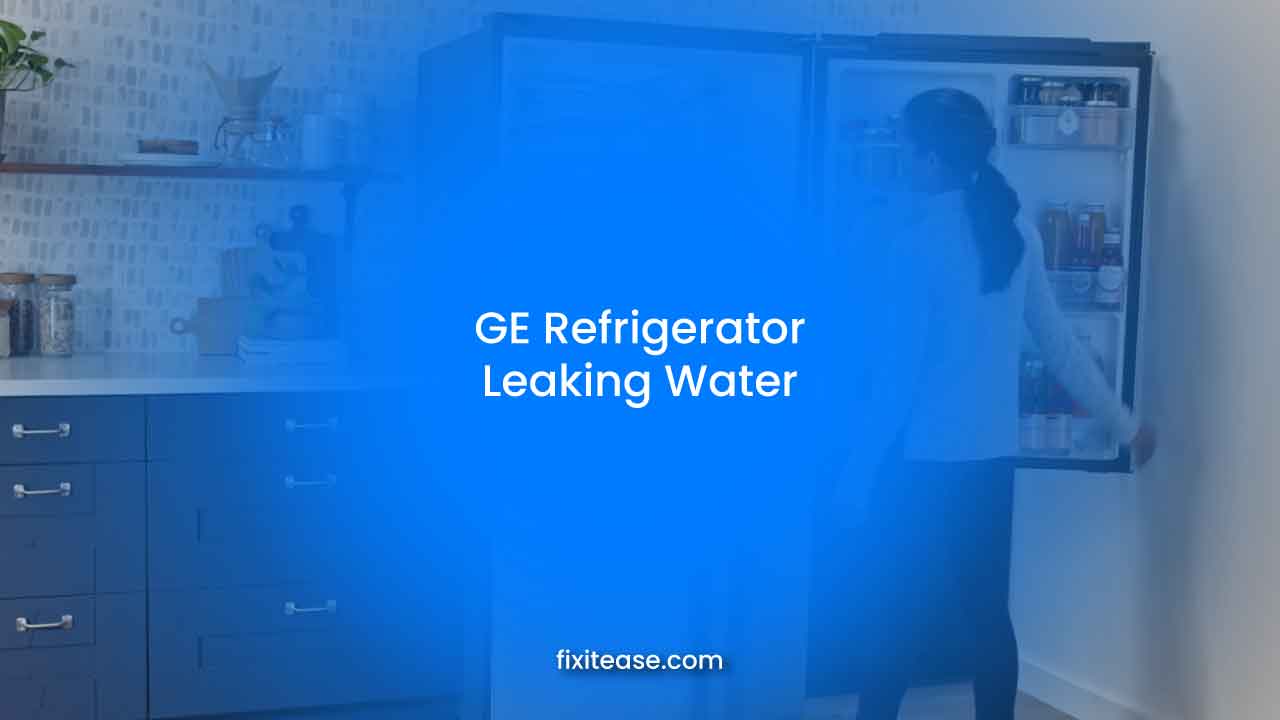 GE Refrigerator Leaking Water